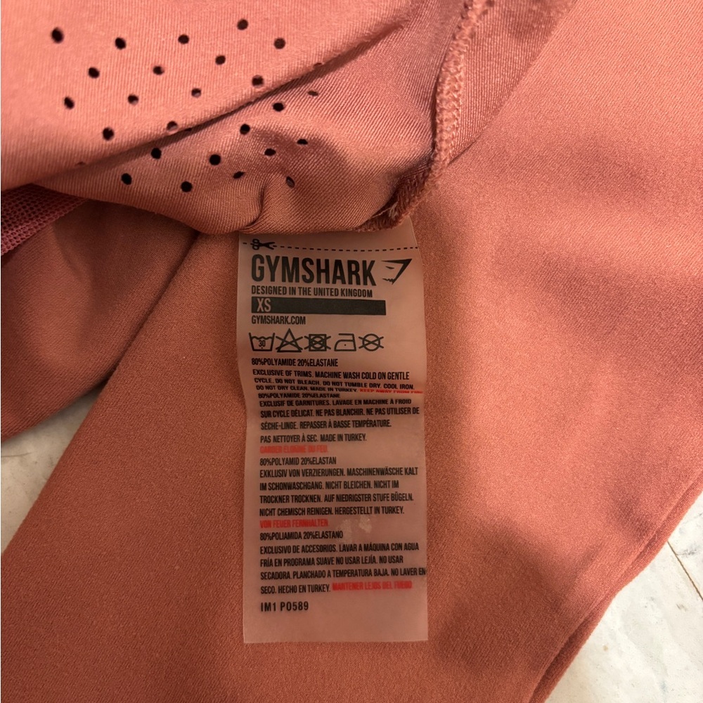 Gymshark Whitney Simmons XS Cropped Long Sleeve Top - Picture 7 of 7